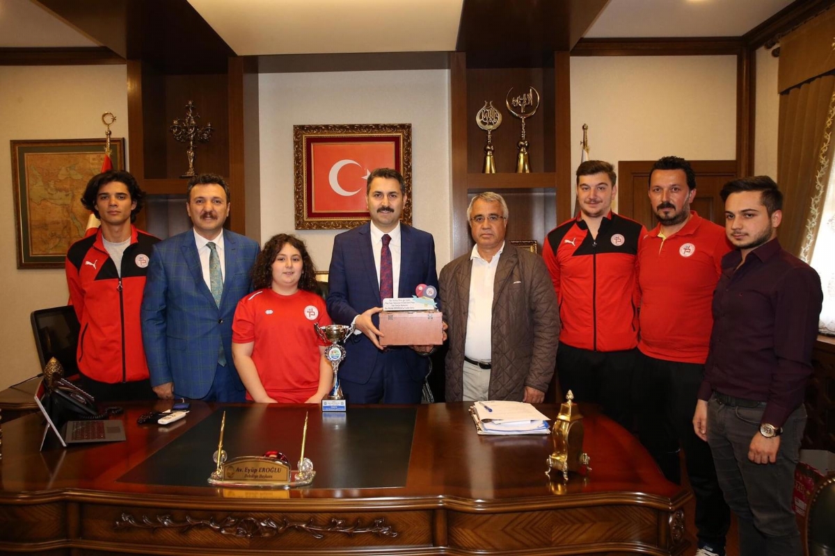 BELEDİYE PLEVNE SPOR MASA TENİSİ TAKIMI 1.LİGDE