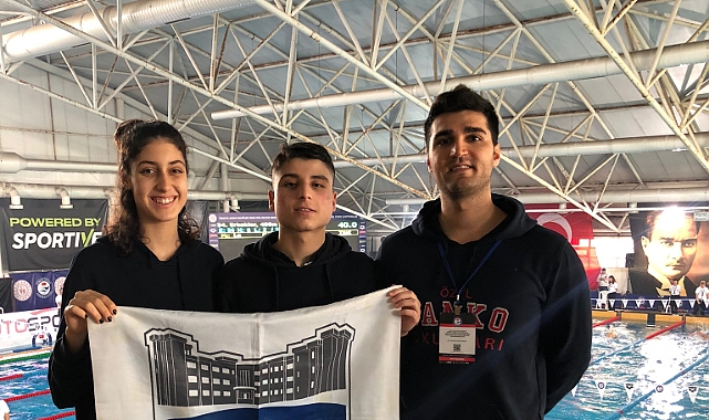 YÜZÜCÜLERİ BÖLGE BİRİNCİSİ VE ÜÇÜNCÜSÜ OLDU