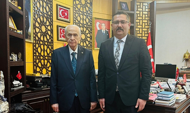 BAHÇELİ, İPEK’İ KABUL ETTİ