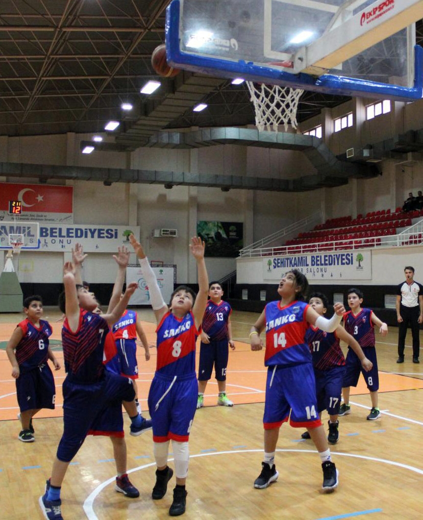 SANKO OKULLARININ BASKETBOL BAŞARISI